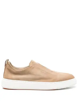 Santoni: Коричневые туфли 