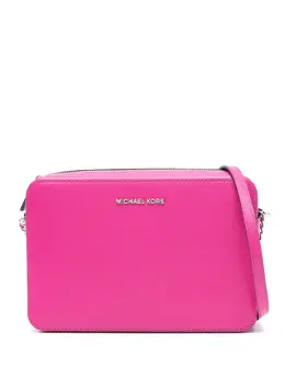 Michael Kors: Розовая сумка через плечо  Jet Set