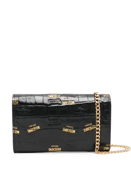 Moschino: Чёрный клатч 