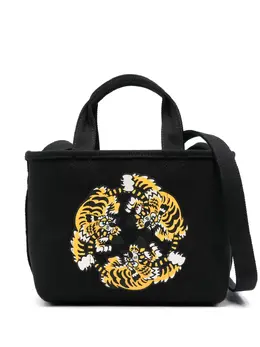 Kenzo: Чёрная сумка-шоппер 
