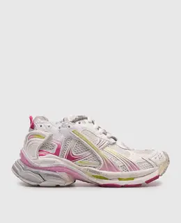 Balenciaga: Білі кросівки  Runner