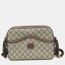 Gucci: Бежевая сумка  GG Supreme