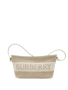 Burberry: Бежевая сумка 