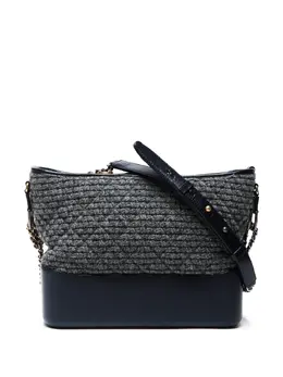 CHANEL Pre-Owned: Голубая сумка 