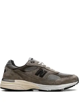 New Balance: Коричневые кроссовки 