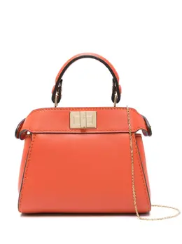 FENDI: Тёмная сумка  Peekaboo