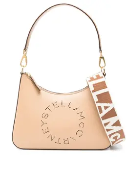 Stella McCartney: Бежевая сумка через плечо 