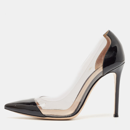 Gianvito Rossi: Чёрные туфли  Plexi