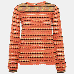 M Missoni: Оранжевый топ 