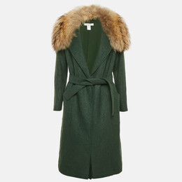 Oscar de la Renta: Зелёная шуба 