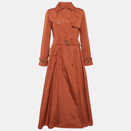 Max Mara: Оранжевый плащ 