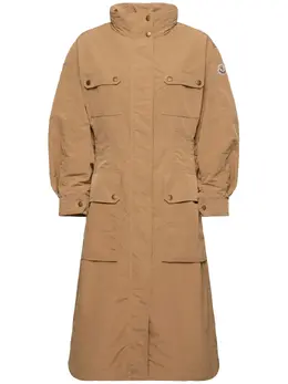 MONCLER: Пуховик из полиэстера 