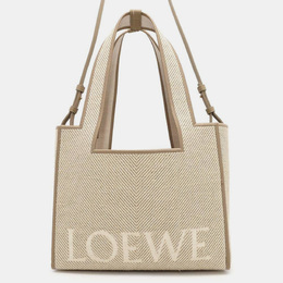 Loewe: Бежевая сумка-шоппер 