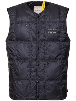 MONCLER GENIUS: Синий жилет 