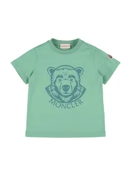 MONCLER: Хлопковая футболка 