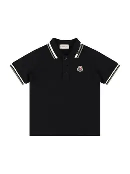 MONCLER: Хлопковое поло 