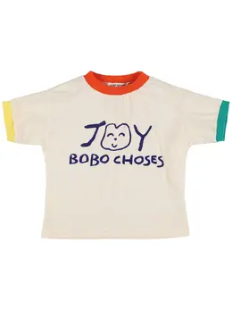 BOBO CHOSES: Хлопковая футболка 