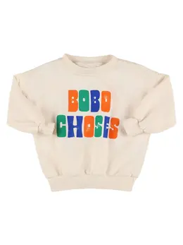BOBO CHOSES: Хлопковый свитшот 