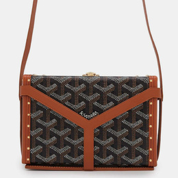 Goyard: Чёрная сумка 