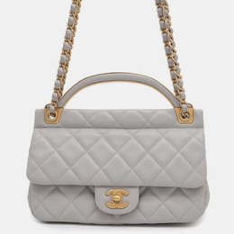 Chanel: Серая сумка 