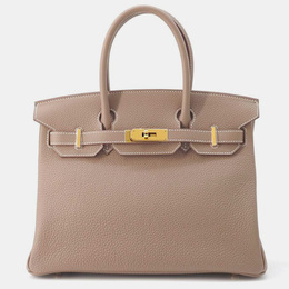 Hermes: Коричневая сумка  Birkin 30