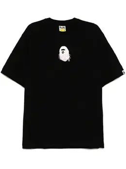 A BATHING APE®: Чёрная футболка 