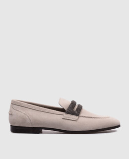 Brunello Cucinelli: Сірі лофери 