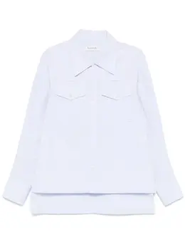 Lanvin: Хлопковая рубашка 