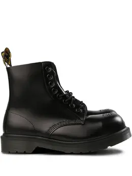 Dr. Martens: Чёрные ботинки 