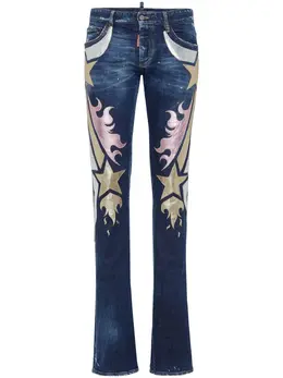 DSQUARED2: Расклешённые джинсы 
