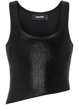 DSQUARED2: Чёрная майка  Tank