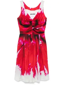 Moschino Pre-Owned: Плиссированное платье 
