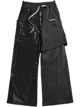 Rick Owens DRKSHDW: Чёрные брюки 