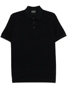 Emporio Armani: Голубое поло 