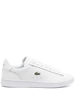 Lacoste: Белые кроссовки 