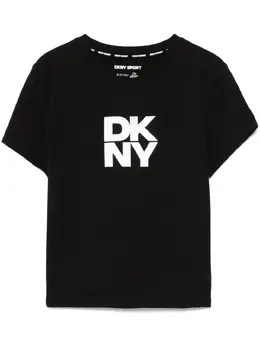 DKNY: Чёрная футболка 