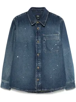 A.P.C.: Голубая рубашка 