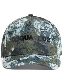 DSQUARED2: Кепка с принтом 