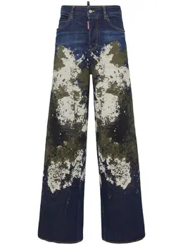 DSQUARED2: Джинсы с принтом 
