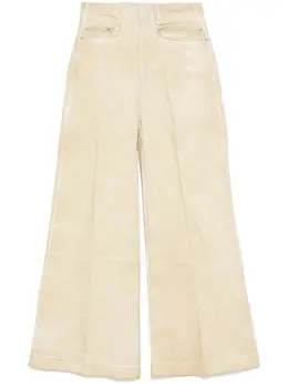Rick Owens DRKSHDW: Бежевые брюки 