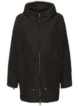 MONCLER: Длинный пуховик 