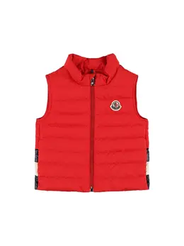 MONCLER: Жилет из полиэстера 