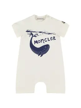 MONCLER: Хлопковый комбинезон 