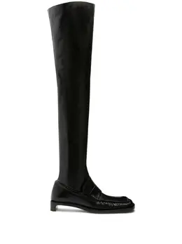 Jil Sander: Чёрные сапоги 