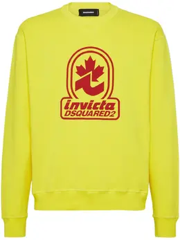 DSQUARED2: Жёлтый свитшот 
