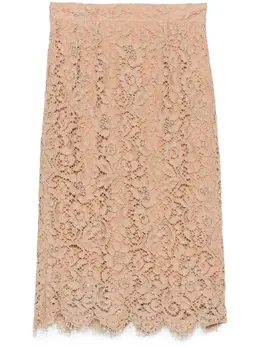 Dolce & Gabbana Pre-Owned: Кружевная юбка 