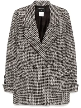 CHANEL Pre-Owned: Двубортная куртка 