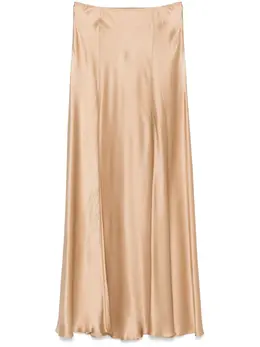Alberta Ferretti: Атласная юбка 