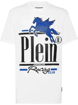 Philipp Plein: Белая футболка 