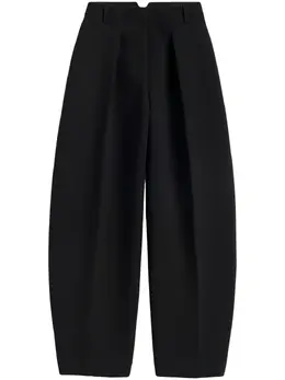 Jacquemus: Чёрные брюки 